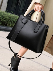 Sacs à main décontractés en cuir PU de haute qualité, sacs à bandoulière de créateur pour femmes, sacs fourre-tout grande capacité pour femmes - Product Image 2