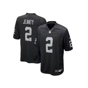 Erkek amerikan futbolu formaları özel baskılı kısa kollu gömlek nefes toptan tüm takım özel dikişli yama - Product Image 1