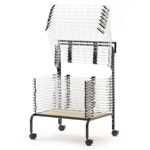 JH-Mech Giá Kim Loại Bền Khung Kim Loại Giá Phơi Đồ Di Động Lò Xo Giá Phơi Đồ In Màn Hình Bán - Product Image 2