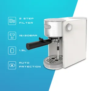 Hersteller der beliebtesten kommerziellen Kaffee maschinen Espresso maschinen Elektrischer Kunststoff Fracino Bambino Kaffee maschine Bam1e