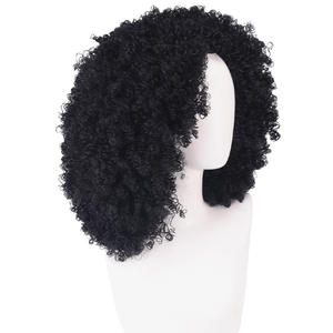 <span class=keywords><strong>Perruque</strong></span> synthétique noire à effet d'explosion pour <span class=keywords><strong>homme</strong></span>, fête d'Halloween, anime, roi <span class=keywords><strong>pirate</strong></span>, AOKG-008 - Product Image 4