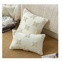 Innermor luxe Boho rayé motif tufté coussins chauffants housse de coussin de noël décoratif pour chambre décor à la maison