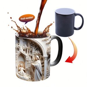 Mug en céramique blanc vierge 12 oz et 15 oz en gros pour impression photo personnalisée par transfert thermique - Product Image 2