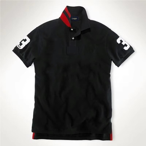 <span class=keywords><strong>Polo</strong></span> à manches courtes brodé pour hommes Tokyo Rome Dubaï Los Angeles Chicago New York City <span class=keywords><strong>Polo</strong></span> en coton pour hommes - Product Image 1