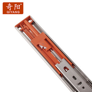 Qiyang 3 Lần Thép Không Gỉ Đầy Đủ Mở Rộng Bóng Mang Mềm Đóng Ngăn Kéo Trượt 45Mm Trượt Phần Cứng Cho Đồ Nội Thất Tủ - Product Image 4