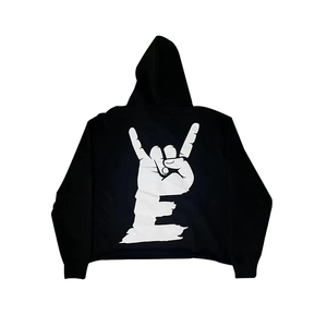 Fabricantes de Sudaderas con Capucha al por Mayor, Personalizadas con Estampado 3D, Sudadera Informal con Capucha y Bajo sin Rematar, Logotipo Bordado, Sudadera Corta con Borde sin Rematar - Product Image 2
