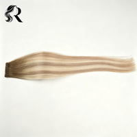 Extensions de cheveux vierges chinois doublement étirés pour tissage Genius, 100 % cheveux humains, sans couture, toutes couleurs