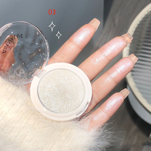 Personalizar logotipo propio Aclarar maquillaje cara polvo prensado paleta resaltador <span class=keywords><strong>bronceador</strong></span> polvo prensado Etiqueta Privada resaltador maquillaje - Product Image 5