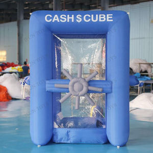 Cabina de Dinero Inflable Portátil/Cubo de Efectivo/Caja/Máquina Inflable para Atrapar Dinero para Publicidad Comercial, Eventos y Promoción - Product Image 5