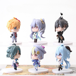 ฟิกเกอร์อนิเมะ <span class=keywords><strong>Genshin</strong></span> <span class=keywords><strong>Impact</strong></span> 6 <span class=keywords><strong>ตัวละคร</strong></span> รุ่น Q เวอร์ชั่นเสี่ยว ของเล่นฟิกเกอร์อนิเมะขนาด 8 ซม. ของเล่นแอคชั่นฟิกเกอร์สำหรับตั้งโชว์ - Product Image 2