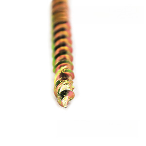 Tornillos <span class=keywords><strong>de</strong></span> <span class=keywords><strong>madera</strong></span> autorroscantes <span class=keywords><strong>de</strong></span> acero al carbono <span class=keywords><strong>de</strong></span> zinc extralargos métricos producidos en fábrica, cabeza avellanada cruzada, vástago en espiral, <span class=keywords><strong>cola</strong></span> puntiaguda - Product Image 3