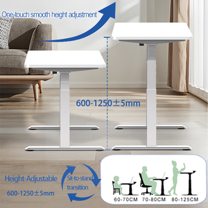 2af3 Tốc Độ 40 hiện đại nội thất văn phòng động cơ kép stehpult ngồi đứng máy tính điện thông minh có thể điều chỉnh bảng thường vụ bàn - Product Image 4