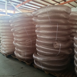 <span class=keywords><strong>Tuyau</strong></span> flexible en PU renforcé de fil d'acier pour le transfert de poudre abrasive et l'extraction de poussière - Product Image 5