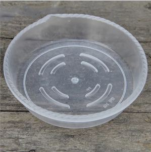 Base de Pot de fleurs en résine, Pot de fleurs succulente, plateau en plastique à eau, plateau Transparent pour Pot de fleurs - Product Image 3