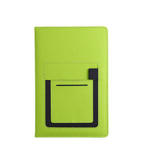 Cuadernos de bolsillo <span class=keywords><strong>para</strong></span> móvil de cuero PU reciclados ecológicos A5 personalizables, regalo corporativo <span class=keywords><strong>para</strong></span> promoción de oficina, papelería, Agenda, diario - Product Image 3