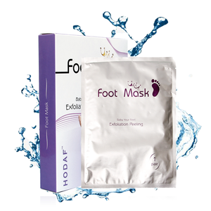 Masker pengelupas kaki 3 dalam 1, masker untuk kaki kering retak, penghilang kalus kulit mati Eksfoliasi masker kulit kaki dengan asam glikolat - Product Image 5