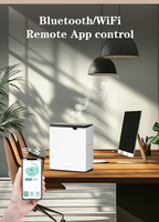 Diffuseur d'huiles aromatiques commercial Crearoma, nouveau, grand écran, grande capacité, avec capteur radar