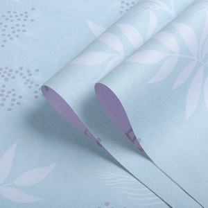 <span class=keywords><strong>Carta</strong></span> <span class=keywords><strong>da</strong></span> <span class=keywords><strong>Parati</strong></span> in Vinile per Decorazione Cameretta Bambini Nuovo Motivo Floreale Autoadesivo in PVC con Retro in <span class=keywords><strong>Carta</strong></span> Blu 20 Rotoli - Product Image 4