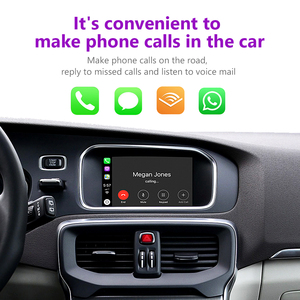 สำหรับวอลโว่ V40 2015-2019หุ่นยนต์อินเตอร์เฟสอัตโนมัติถอดรหัสไร้สาย Apple CarPlay มัลติมีเดีย AirPlay Mirror Link <span class=keywords><strong>Youtube</strong></span> - Product Image 3