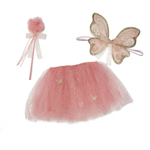 Promotion custom fashion color Pink TUTU 2 pc set ladies skirts 2 piece mini skirt set skirt set outfits