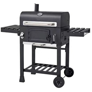 Parrilla de Carbón de Acero Inoxidable de Primera Calidad con Carro y Mesa Lateral, <span class=keywords><strong>Barbacoa</strong></span> <span class=keywords><strong>Portátil</strong></span> y Conveniente - Product Image 2