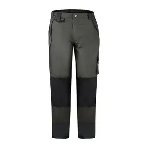 Waterproof Safety Cargo Workwear Trousers Polyester Stretch Workwear Work Pants For Men Stretch