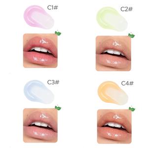 Huile à lèvres transparente saveur menthe sensation de refroidissement finition brillante brillant à lèvres hydratant huile de glaçure transparente Logo personnalisé huile pour les lèvres - Product Image 3