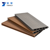 Vente d'usine Clôture en composite bois-plastique ignifuge Clôture de jardin pour l'intimité Clôture extérieure pour la cour