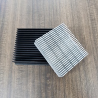 Dissipateur thermique en aluminium à profil à ailettes personnalisé, radiateur de refroidissement en aluminium CNC, mini-dissipateur thermique pour appareils électroniques grand public