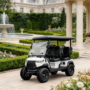 Carrito de Golf Eléctrico 2026 de 4 Plazas con Chasis Reforzado para Campos de Golf y Carreteras No Públicas - Product Image 1