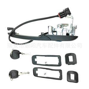 Poignées de porte de voiture VW 3A0837207 en plastique avec clés et garniture pour remplacement et réparation - Product Image 5