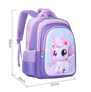 2026 nuevo conjunto de <span class=keywords><strong>mochila</strong></span> de tres piezas impermeable de dibujos animados para estudiantes de escuela primaria directo de fábrica con bolsas de almuerzo y bolígrafos para niños - Product Image 3
