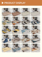 Tapis d'intérieur doux et moelleux en fausse fourrure de cachemire, antidérapant, décoration moderne pour la maison, salon, chambre à coucher, chambre d'enfant, plusieurs couleurs, OEM personnalisé