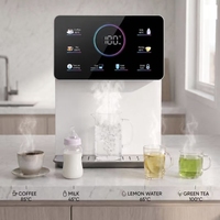 Distributeur d'eau froide à chauffage instantané électrique mural avec écran tactile intelligent UV pour usage domestique et hôtelier