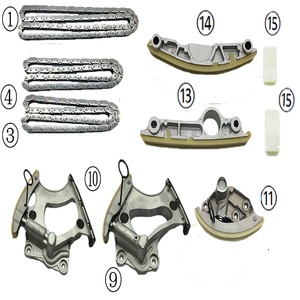 Audi için A6 Q7 A8 3.0T 2013-2016 C7 araba motoru yeni onarım zamanlama zinciri kiti - Product Image 4