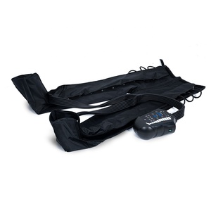 Botas recargables de recuperación de terapia de masaje de aire de compresión de piernas de 12 cámaras con sensor de presión para inflado y desinflado - Product Image 2