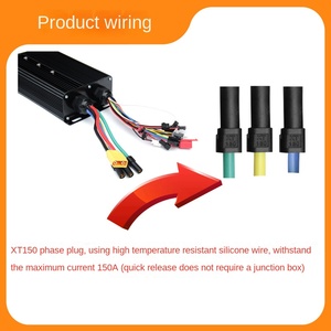 <span class=keywords><strong>Kit</strong></span> de Bicicleta Eléctrica con Controlador de 80a y Conector No Impermeable - Product Image 3