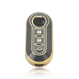 Custodia Protettiva Impermeabile in TPU Morbido di Lusso per Chiave <span class=keywords><strong>Auto</strong></span> <span class=keywords><strong>Fiat</strong></span> 500 e Grand <span class=keywords><strong>Punto</strong></span> - Offerta Imperdibile - Product Image 4
