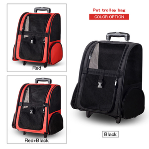 <span class=keywords><strong>Mochila</strong></span> <span class=keywords><strong>con</strong></span> ruedas para mascotas, bolsa de viaje <span class=keywords><strong>con</strong></span> ruedas para gatos y cachorros - Product Image 3