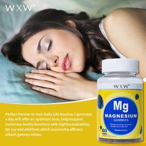 Well Designed Magnesium Glycinate <b>Gummies</b> Energy Boosting <b>Gummies</b> Vitamin Supplement Gummy Candy - Product Image 3