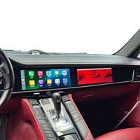 Autoradio Android double écran 24,6 pouces avec Carplay, écran tactile multimédia Android, Carplay pour Porsche Panamera