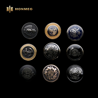 Produsen Kancing HONMEO, Pakaian OEM ODM, Kancing Logam Paduan Seng Custom, Kancing Shank Jamur, Kancing Shank Logam Custom