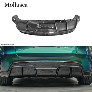 ลิ้นกันชนหลังคาร์บอนไฟเบอร์ทรง C สำหรับรถยนต์รุ่น Y ปี 2018-2024 - Product Image 1