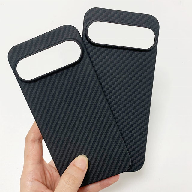 Magnetic Wireless Charging Compatible Luxury Real Aramid Fiber Waterproof Phone Case for 16 15 14 13 Pro Max Ultra-Thin