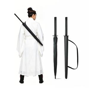 <span class=keywords><strong>Parapluie</strong></span> katana samouraï chinois, 16 baleines, <span class=keywords><strong>avec</strong></span> bandoulière, pour cosplay et usage quotidien - Product Image 2