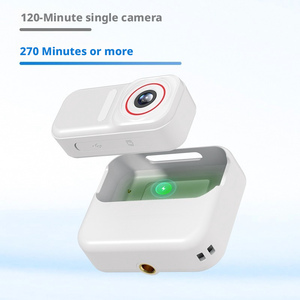 Caméra d'action à la troisième personne portable et mains libres DLC, ultra-compacte (26 g), WiFi, diffusion en direct en temps réel, vidéo HD 1080p, <span class=keywords><strong>photo</strong></span> 12MP - Product Image 1