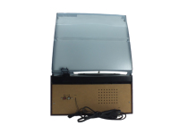 Lecteur de vinyle vintage Dosound avec double lecteur CD et USB