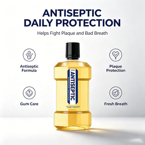 Collutorio Antisettico Professionale 1L per il Controllo della Placca e la Protezione delle Gengive, Elimina l'Alito Cattivo, per Uso Quotidiano Domestico - Product Image 3