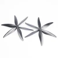 2 paires/4 pièces d'hélices en plastique Gemfan PMPC 8040 8X4X3 à 3 pales, CW CCW, pour drone de photographie RC FPV