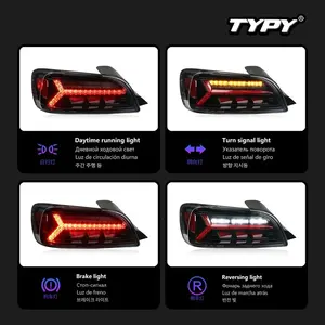 Luz Trasera para Honda S2000 1999-2009, Actualización Modificada a Nuevo Kit de Luces Traseras LED con Señal de Giro Dinámica DRL para Vehículo - Product Image 3